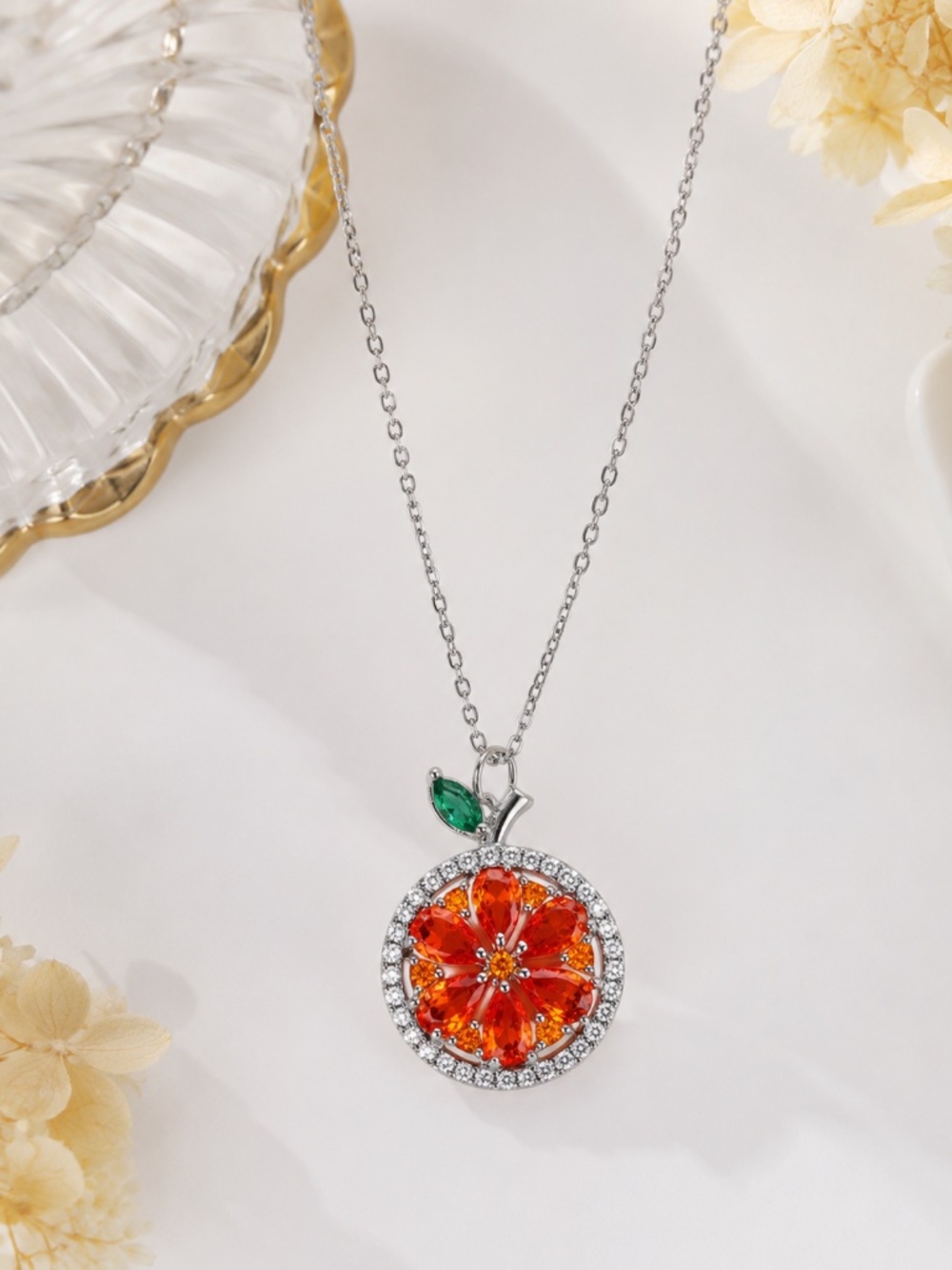 Kate Spade orange necklace